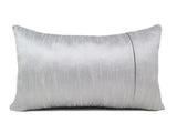 Cascading Silver Sequin Pillow Cover