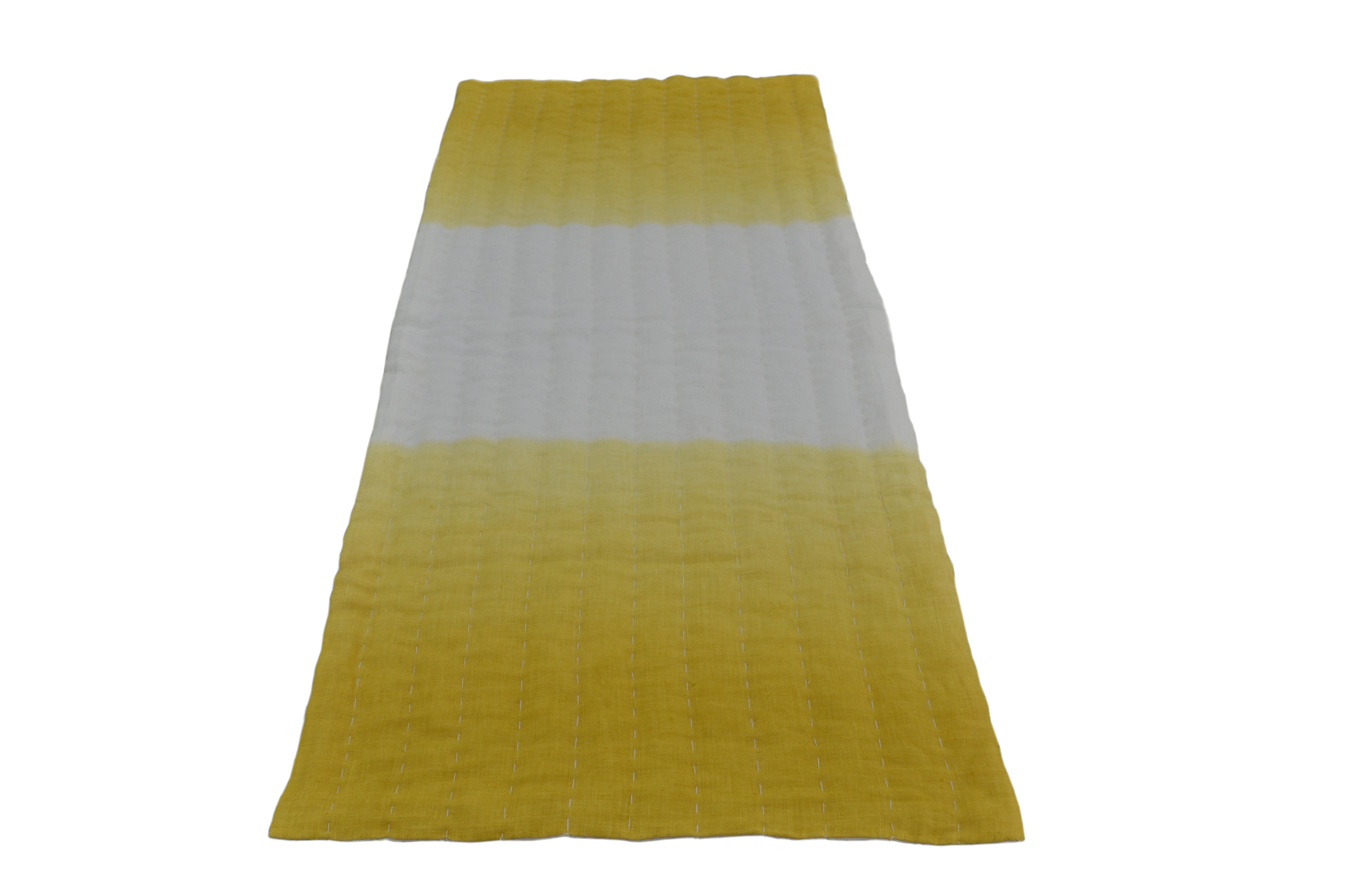 Ombre Linen Table Runner and Placemats