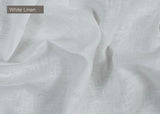 Amore Beaute White Linen Fabric
