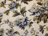 Light cotton floral design bedspreads