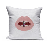 Amore Beaute Pink Lips Chill Pill Pillow Cover