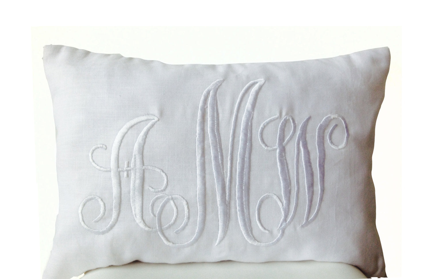 Monogram Pillow Cover