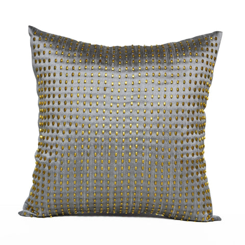 amore beaute gold accent throw pillow