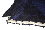 King quilt, queen quilt, twin quilt in navy blue