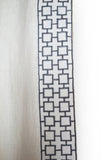 Amore beaute lattice embroidered curtains 