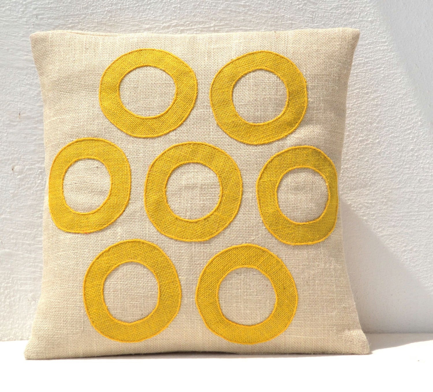 Shop online for handmade outdoor yellow geometric throw pillows