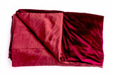 Luxury king queen bedspreads in dark velvet