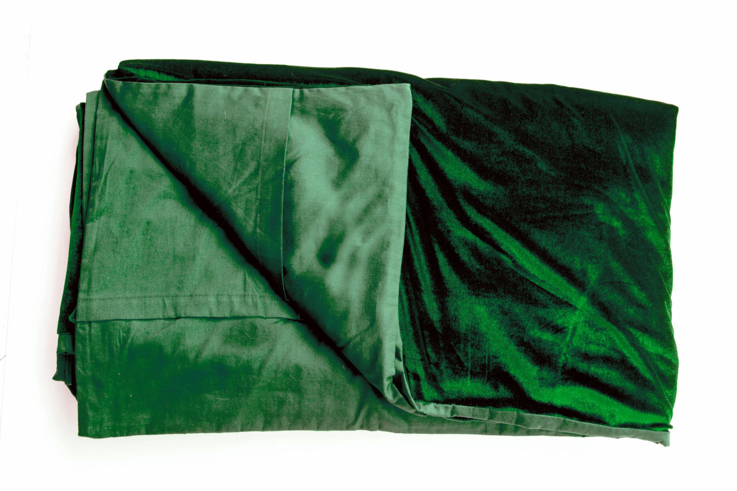 Luxury king size bedspreads in green
