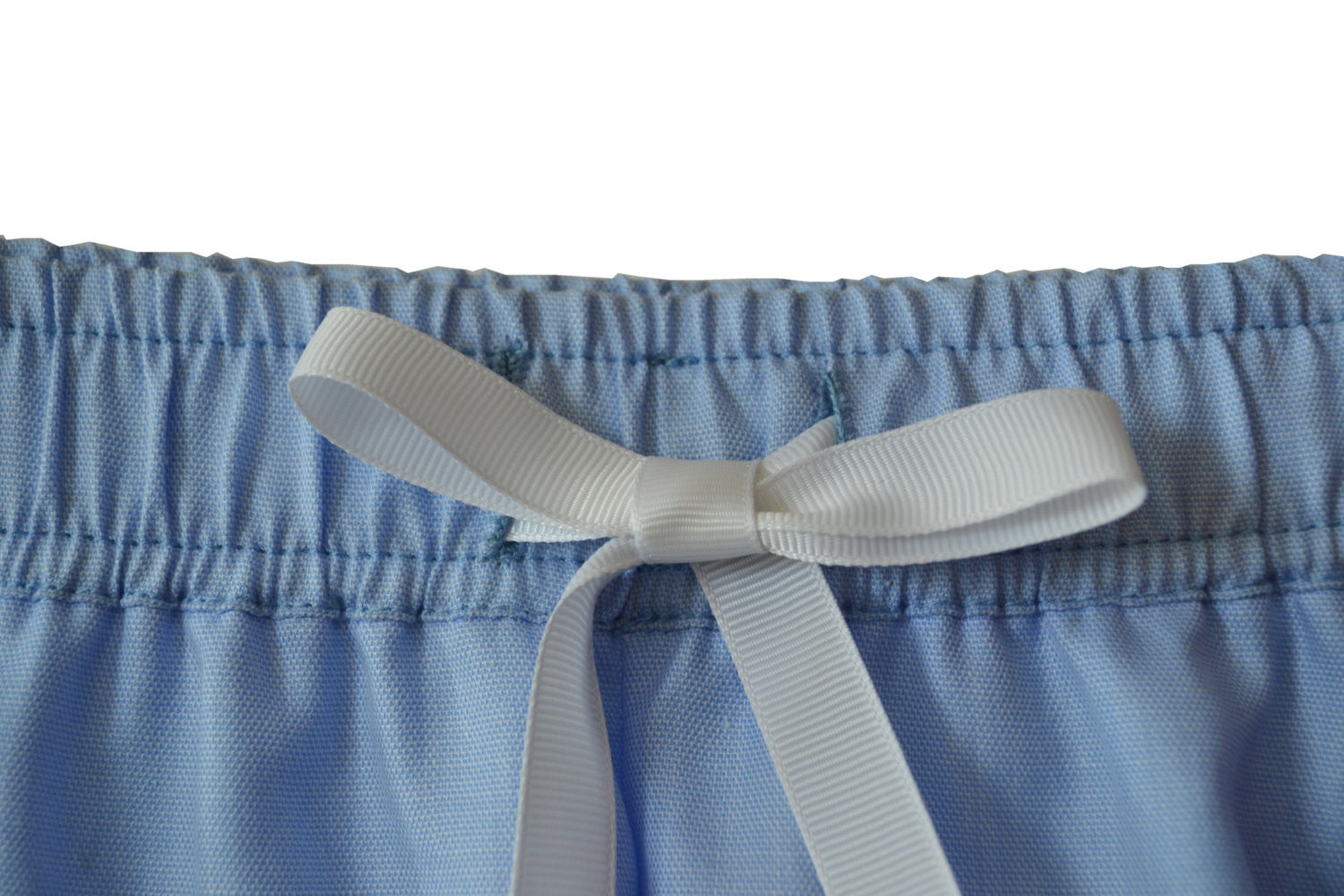 blue cotton cute pajama shorts