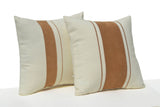 Amore Beaute pattern is inspired by traditional French grain sack pattern which is accented by faux suede.