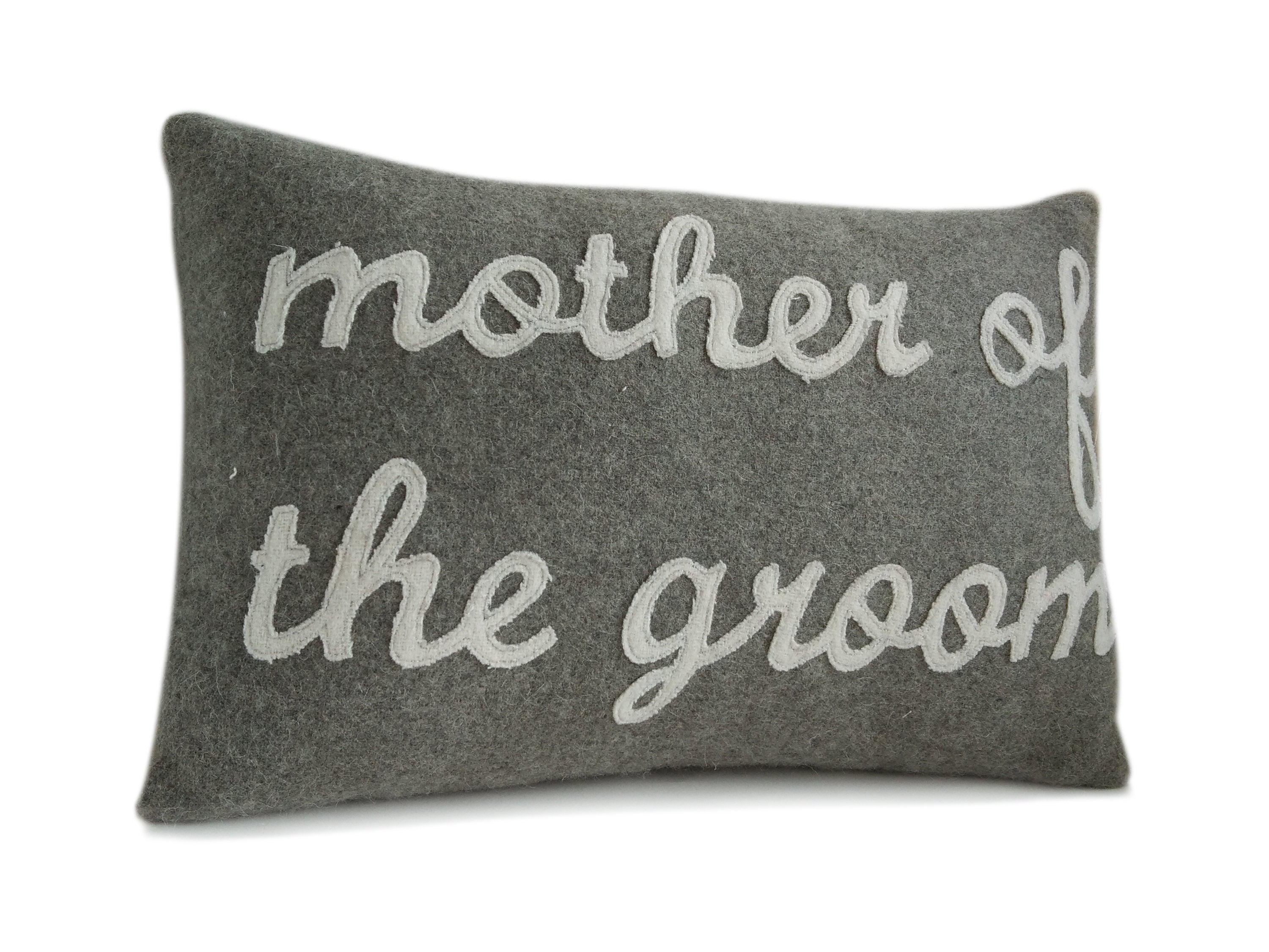 Amore Beaute Pillow cover is a special gift for mother of the bride. 