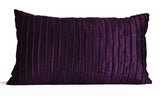 Purple Decorative Pillow Dark Purple Throw Pillow Case