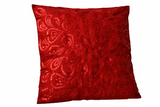 Personalized Red Sequins Decorative Pillow Cover