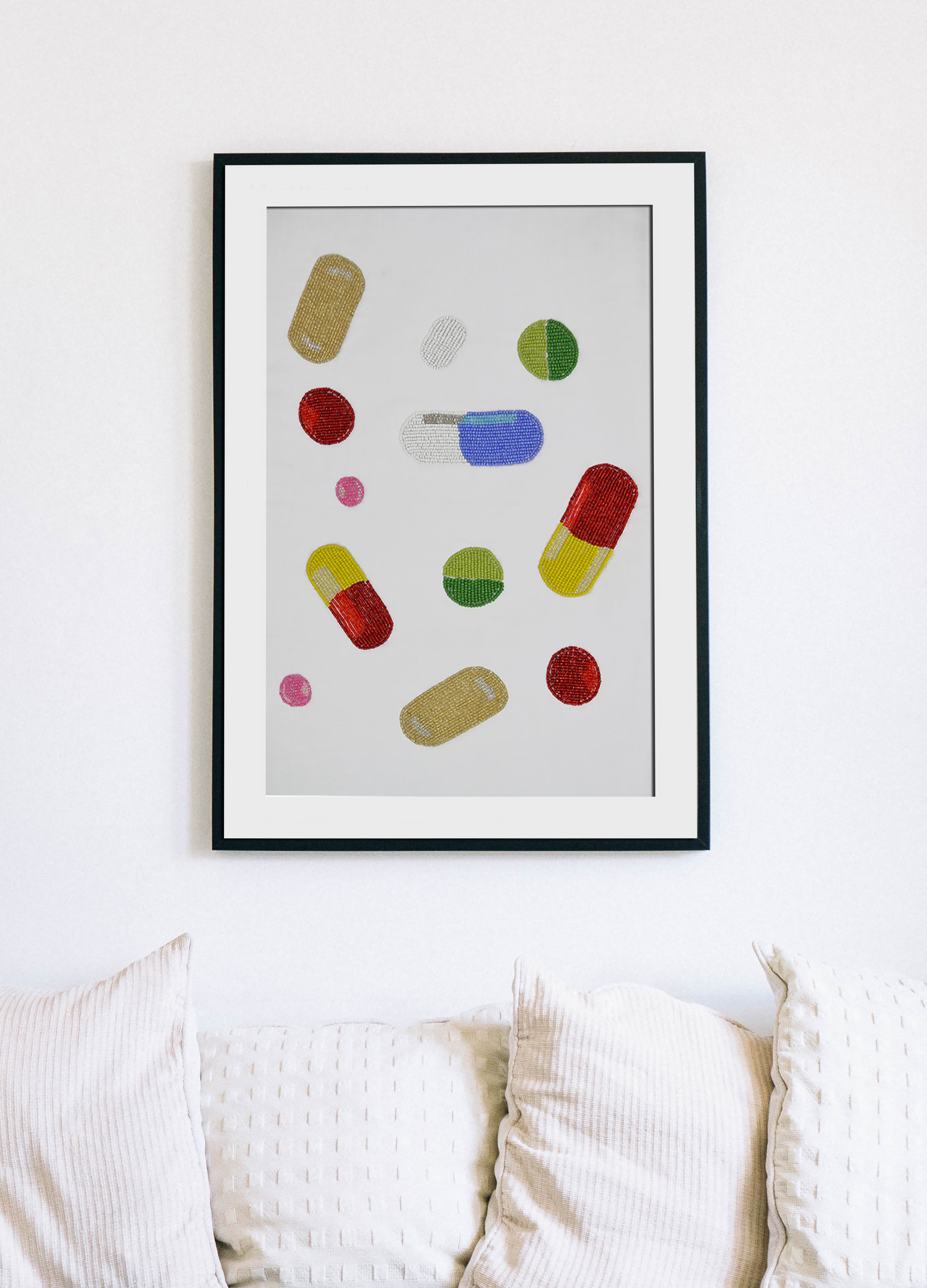 Happy Pills Wall Art
